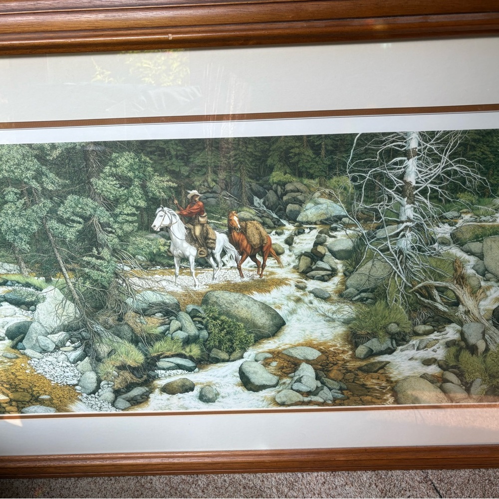 The Forest Has Eyes by artist Bev Doolittle - numbered limited edition print
